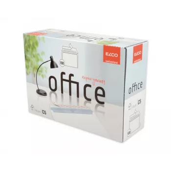 ELCO Office envelope C5 (162 x 229 mm), sem janela, autocolante, 100 g/m², branco, 100 unid. (74535.12)