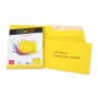 ELCO Color envelope C6 (114 x 162 mm), sem janela, autocolante, 100 g/m², amarelo, 25 unid. (74634.72)