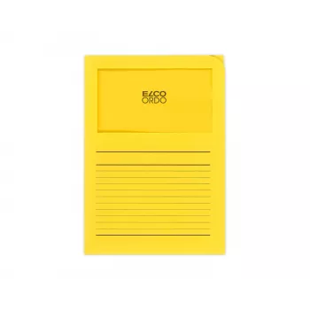 ELCO Ordo Classico pasta de organização A4, 220 x 310 mm, 120 g/m², amarelo intenso, 100 unid. (29489.72)