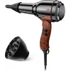 Secador de cabelo profissional VALERA Swiss Steelmaster D 2000W Black Chrome