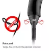Secador de cabelo Valera Swiss Silent Jet 8700 D Rotocord Ionic - cinzento
