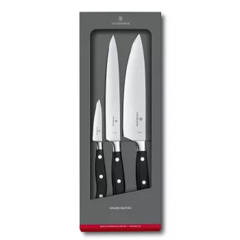 Conjunto de 3 facas de cozinha Victorinox Grand Maître, Preto (7.72 43.3)