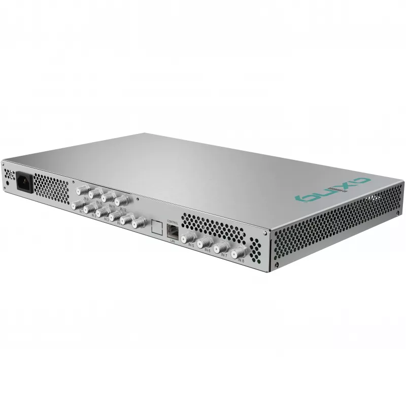 AXING MK 12-00N headend compacto 12x entrada DVB-S/S2/S2x, 12x saída DVB-C/T