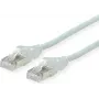 Dätwyler Cabo de rede RJ-45 ficha a RJ-45 ficha 1 m S/UTP Cat 5e não moldado, fio flexível, cinzento