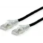 Cabo de rede Dätwyler Cat.6, AMP v2, preto, 10 m, CU 7702 flex LS0H