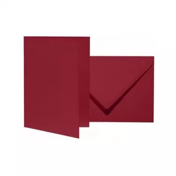 Artoz Papel 10 Cartões Dobrados com Envelopes Mosaic DIN B6
