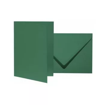 Artoz Papel 10 Cartões Dobrados com Envelopes Mosaic DIN B6