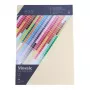Artoz Papel Mosaic Ivory A4 90 g/m² 25 folhas Papel de Carta