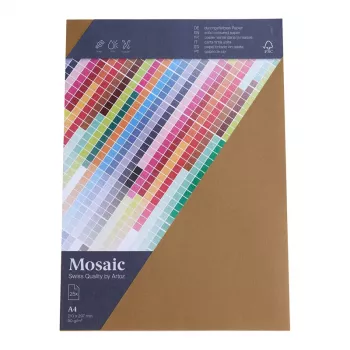 Artoz Papel Papel de Carta Mosaic Natural A4 90 g/m² 25 folhas
