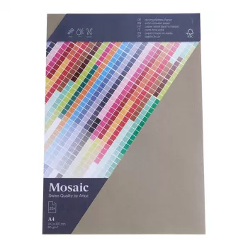Artoz Papel Papel de Carta Mosaic Cement A4 90 g/m² 25 folhas