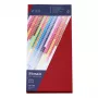 Artoz Papel Envelopes Mosaic DIN Longo sem janela Vermelho pack de 20