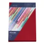 Envelopes Artoz Papier Mosaic DIN C6 sem janela vermelho vinho autoadesivo 20 unidades