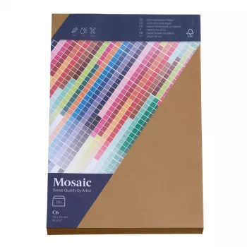 Envelopes Artoz Papier Mosaic DIN C6 sem janela natural autoadesivo 20 unidades