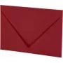 Envelopes Artoz Papier Mosaic DIN B6 sem janela vermelho fogo autoadesivo 20 unidades