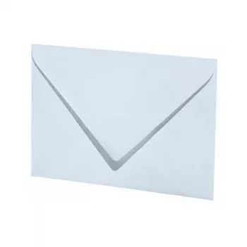 Envelopes Artoz Papier Mosaic DIN B6 sem janela azul-claro autoadesivo 20 unidades