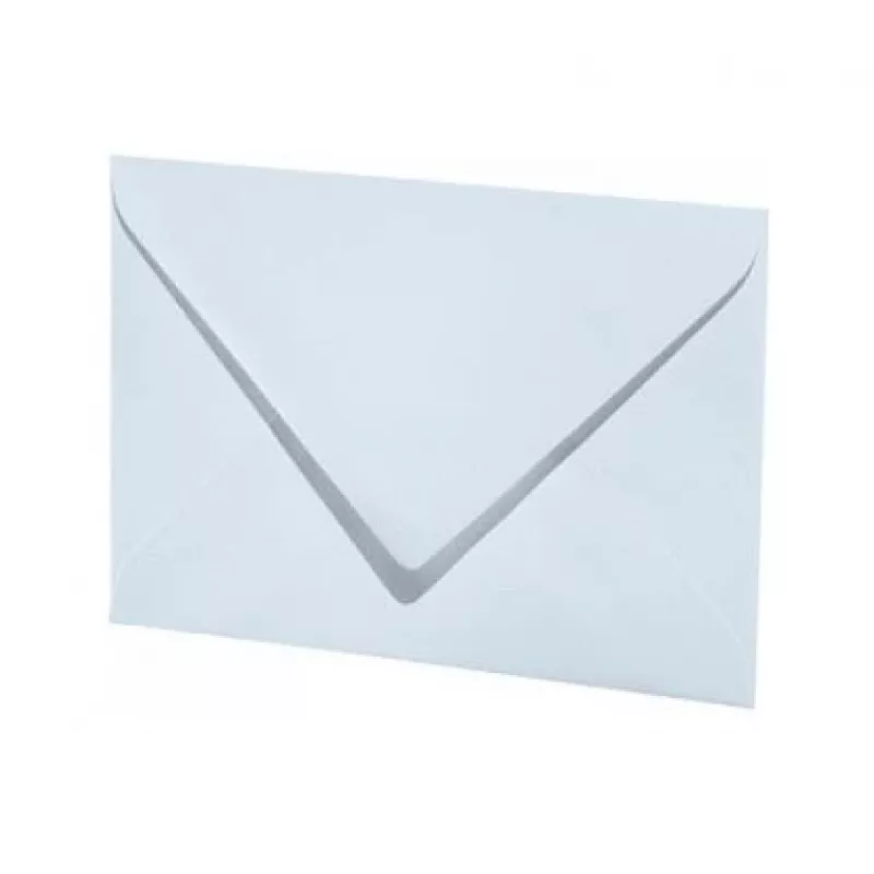 Envelopes Artoz Papier Mosaic DIN B6 sem janela azul-claro autoadesivo 20 unidades