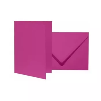 Artoz Papier 10 cartões dobrados com envelopes Mosaic DIN B6