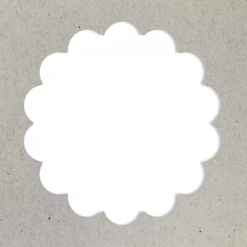 Perfurador decorativo Artoz Papier círculo ondulado M