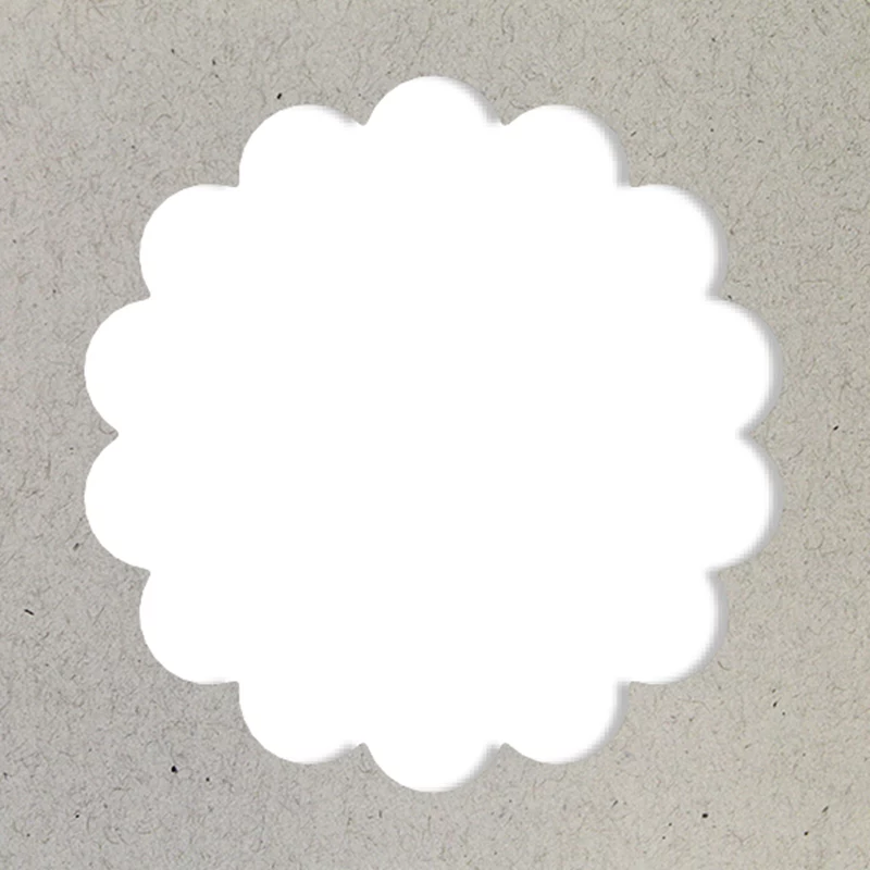 Perfurador decorativo Artoz Papier círculo ondulado M