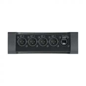Stagebox Neutrik NA-4I4O-AES72 preto