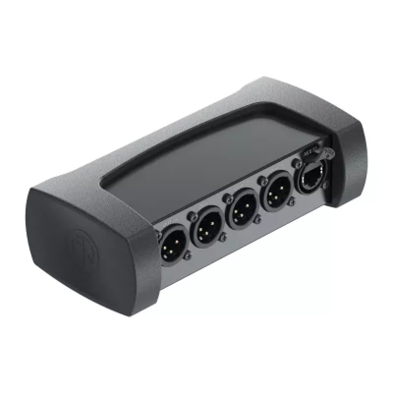 Stagebox Neutrik NA-4I4O-AES72 preto