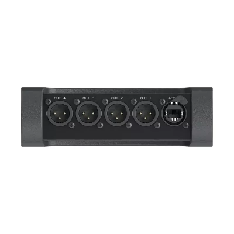 Stagebox Neutrik NA-4I4O-AES72 preto