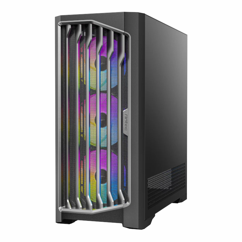 Caixa Full Tower Antec Performance 1 FT ARGB com janela em vidro temperado, preta