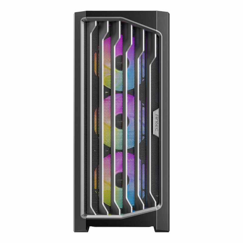 Caixa Full Tower Antec Performance 1 FT ARGB com janela em vidro temperado, preta