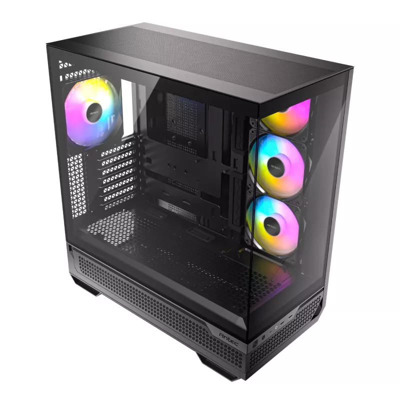 Caixa Mid Tower E-ATX Antec Constellation Series C7 ARGB com janela em vidro temperado