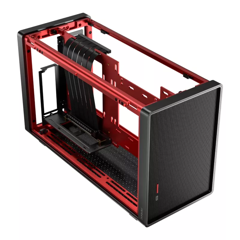 Caixa gaming Mini-ITX Antec Performance 1M, preta, sem fonte de alimentação (SFX/SFX-L)