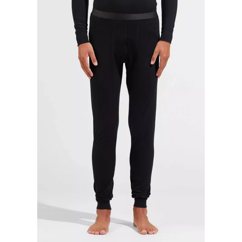 Calças base layer compridas Odlo Merino 200 BL Bottom - preto, XL
