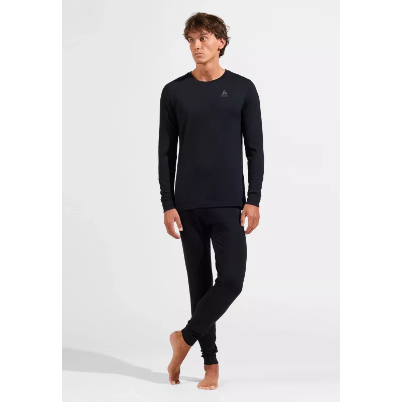 Calças térmicas compridas Odlo Merino 200 BL Bottom - preto, XXL
