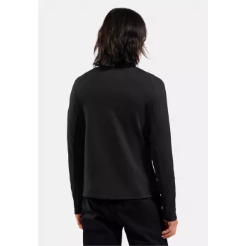Camada intermédia Odlo Essential Light Mid Layer 1/2 Zip - preto - tamanho L