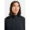 Casaco Odlo Grid Fleece Mid Layer Full Zip - Black Melange, Tamanho L