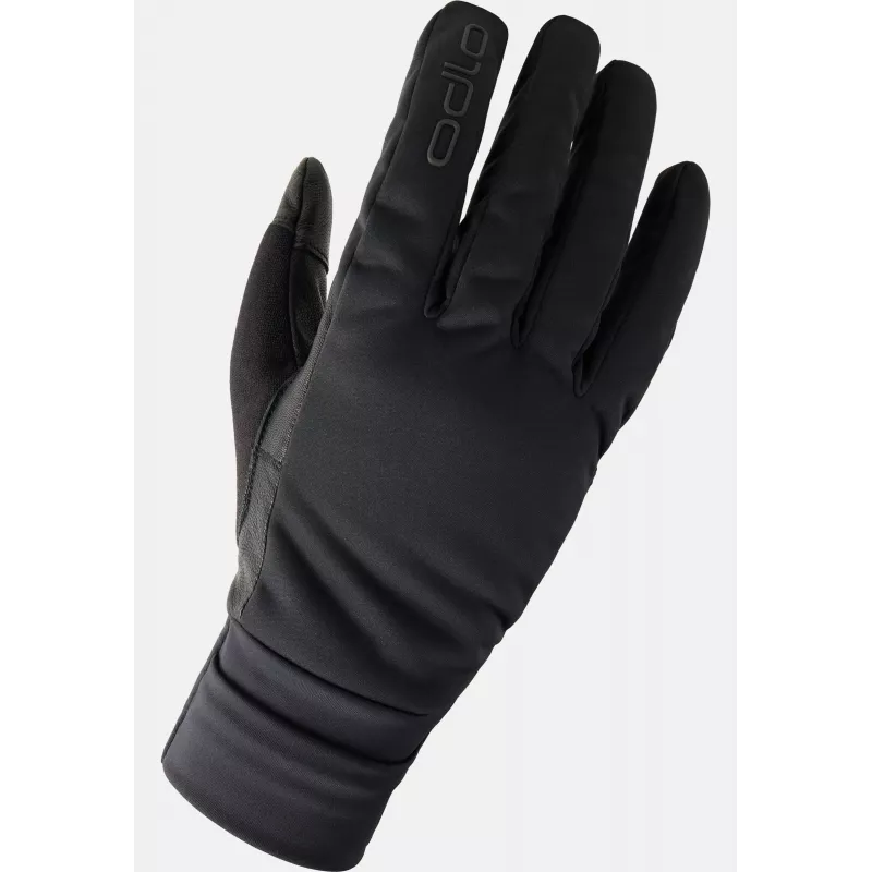 Odlo Nordic Warm luvas de dedos completos - preto, tamanho XL