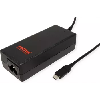 ROLINE Carregador USB 1 porta USB-C com entrada C5, 100 W