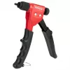 Arrow RNT1K Rebiteadeira de Porcas - Ferramenta Manual de Colocação de Porcas Rebitadas com 6 Mandris e Bicos, M4-M6, 10-24 a 5/16-18, Construção Totalmente em Aço, Punho Ergonómico, Mala de Plástico