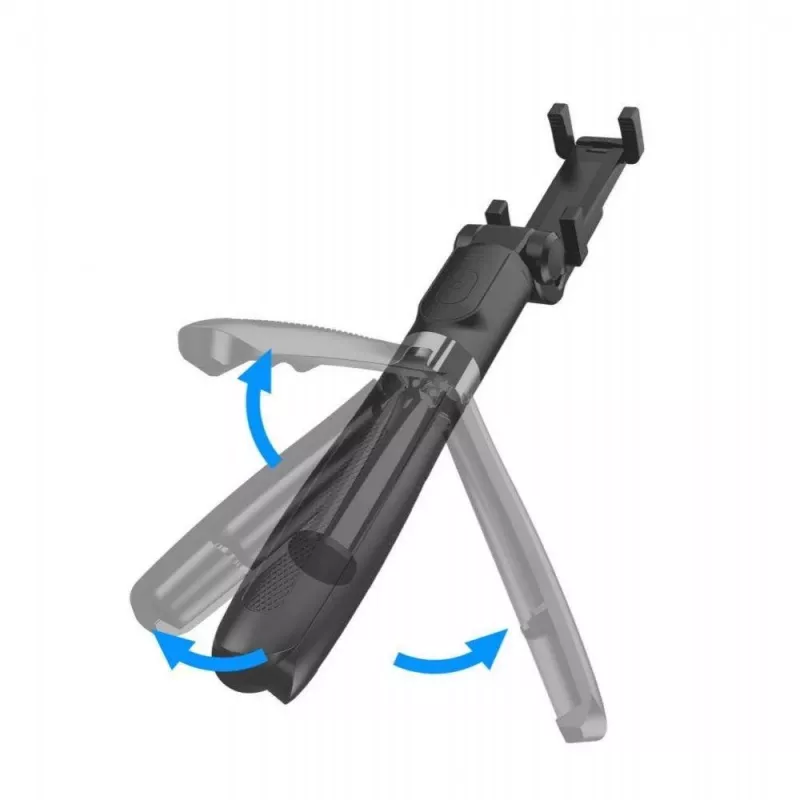 Tech-Protect L01S BT bastão de selfie com tripé preto