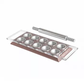 Marcato Ravioli Tablet Rosa Pó Molde de Ravioli (RT-POWD-RSA)