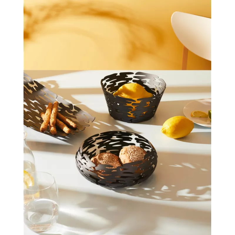 Alessi Barknest Fruteira 18/10 Aço Inoxidável Polido Espelhado BM02