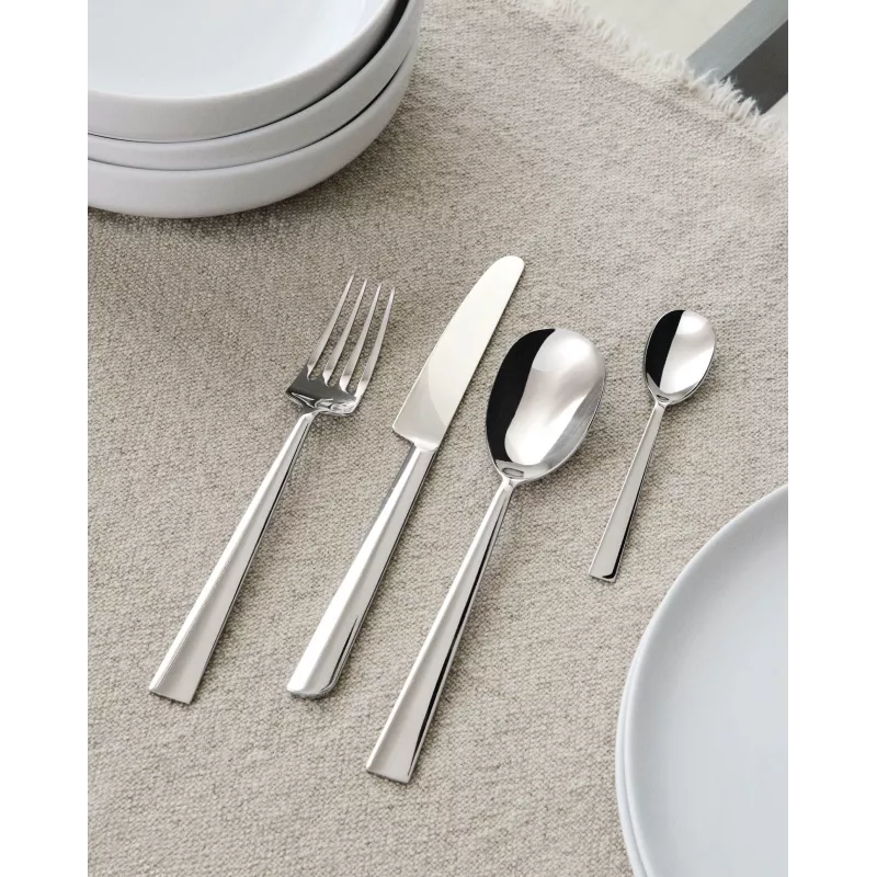 Alessi Asta Conjunto de Talheres 24 Peças Prateado (AM242S24)
