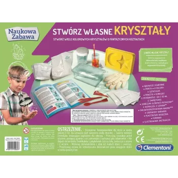 Clementoni Science & Play Kit de Cultivo de Cristais - Cultiva os teus próprios cristais