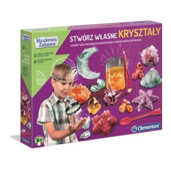 Clementoni Science & Play Kit de Cultivo de Cristais - Cultiva os teus próprios cristais