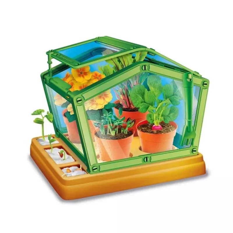 Clementoni Science & Play Kit Educativo Mini Estufa