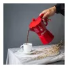 Cafeteira de fogão Bialetti Moka Exclusive 3 chávenas vermelha (9055)