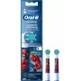 Oral-B EB10S Spiderman cabeças de escova de substituição, pack de 2, extra suave, criança 3+