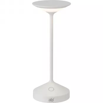ab+ by Abert Tempo Mini candeeiro de mesa portátil branco