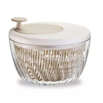 Guzzini Spin&Store Centrífuga de Salada, Dark Clay, 4,5 L