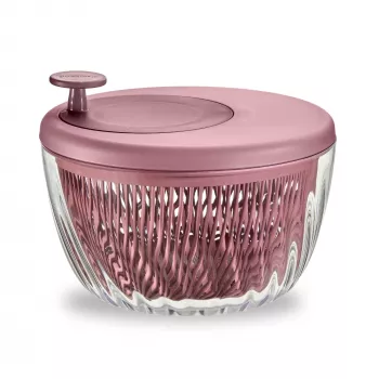 Guzzini Spin&Store Centrífuga de Salada, Mauve Red, 4,5 L