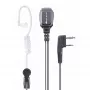 Midland MA 31LK Pro auscultador com fio com tubo acústico - preto/transparente